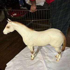 Signed Breyer horse model #440040, by Peter Stone, at a signing party 10/28/1989